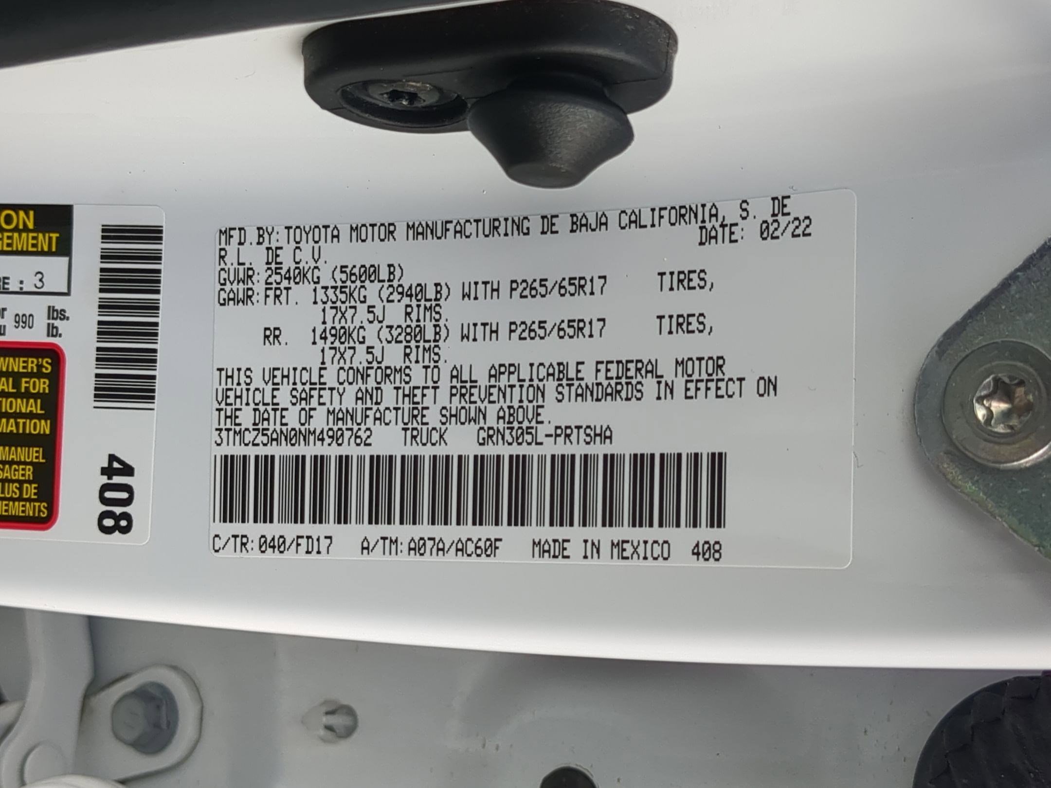 Used 2022 Toyota Tacoma TRD Sport image 22