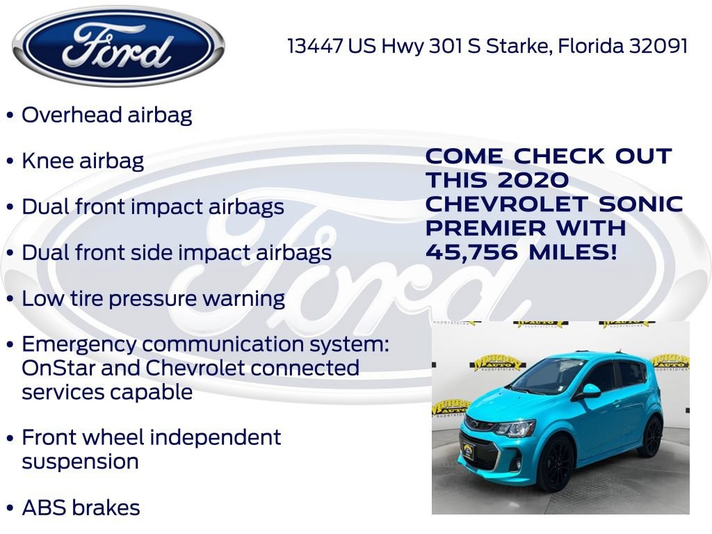 Used 2020 Chevrolet Sonic Premier FWD image 27