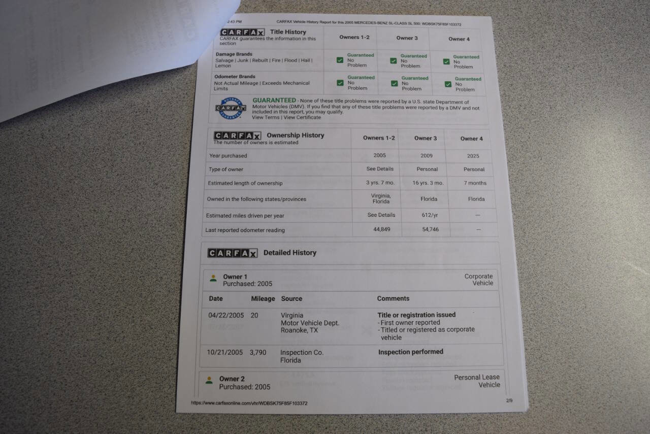 Used 2005 Mercedes-Benz SL 500 image 62