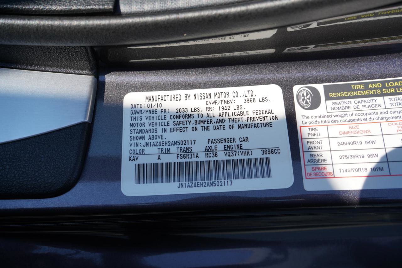 Used 2010 Nissan 370Z Touring w/ Sport Pkg image 87