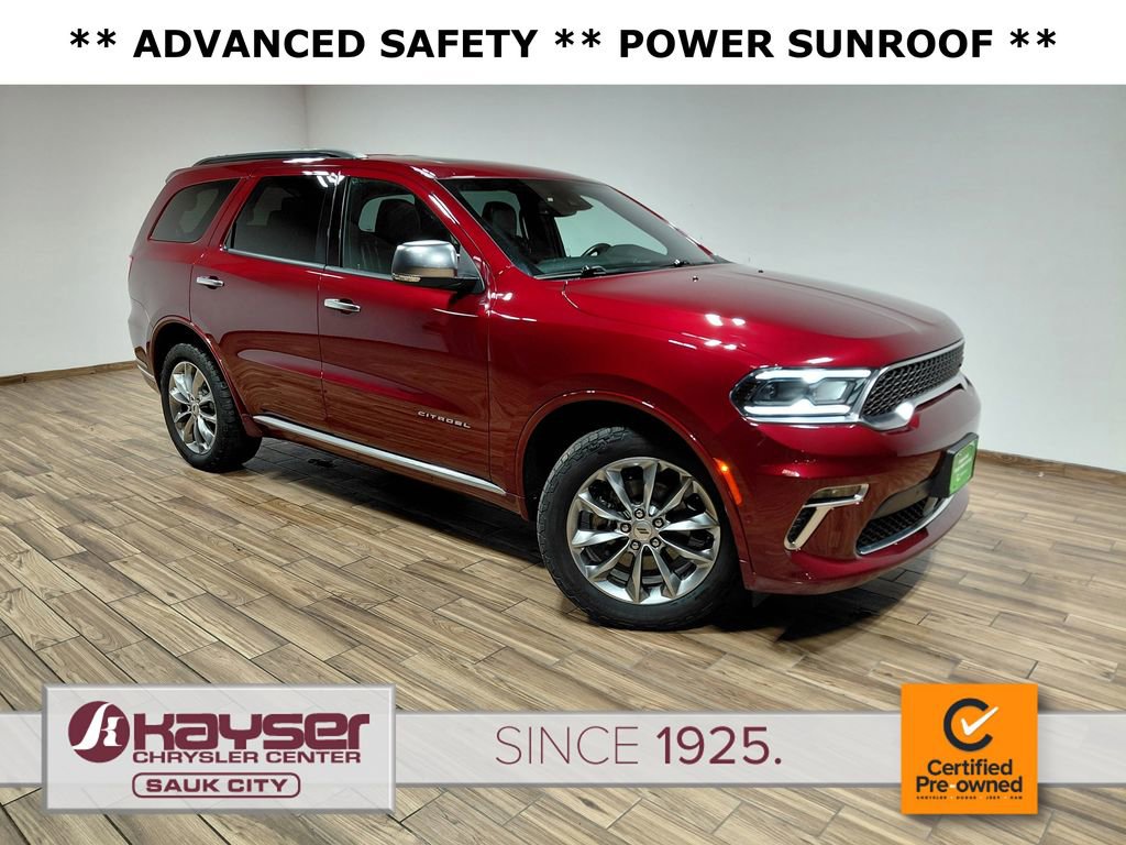 Certified 2021 Dodge Durango Citadel