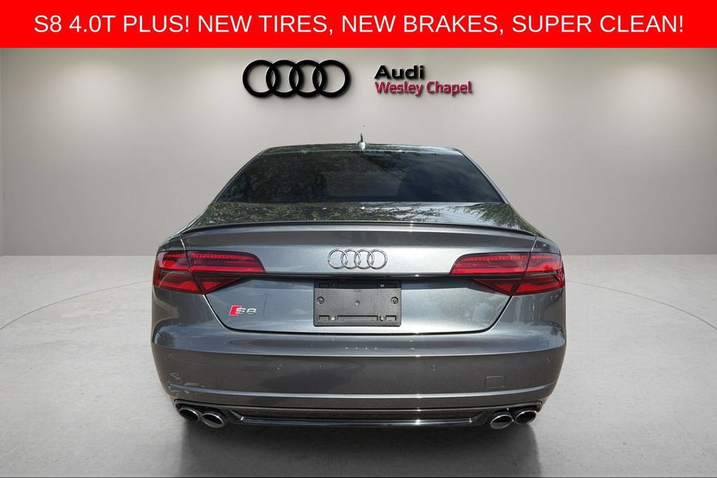 Used 2017 Audi S8 Plus w/ Black Optic Exterior Package AWD/4WD image 4