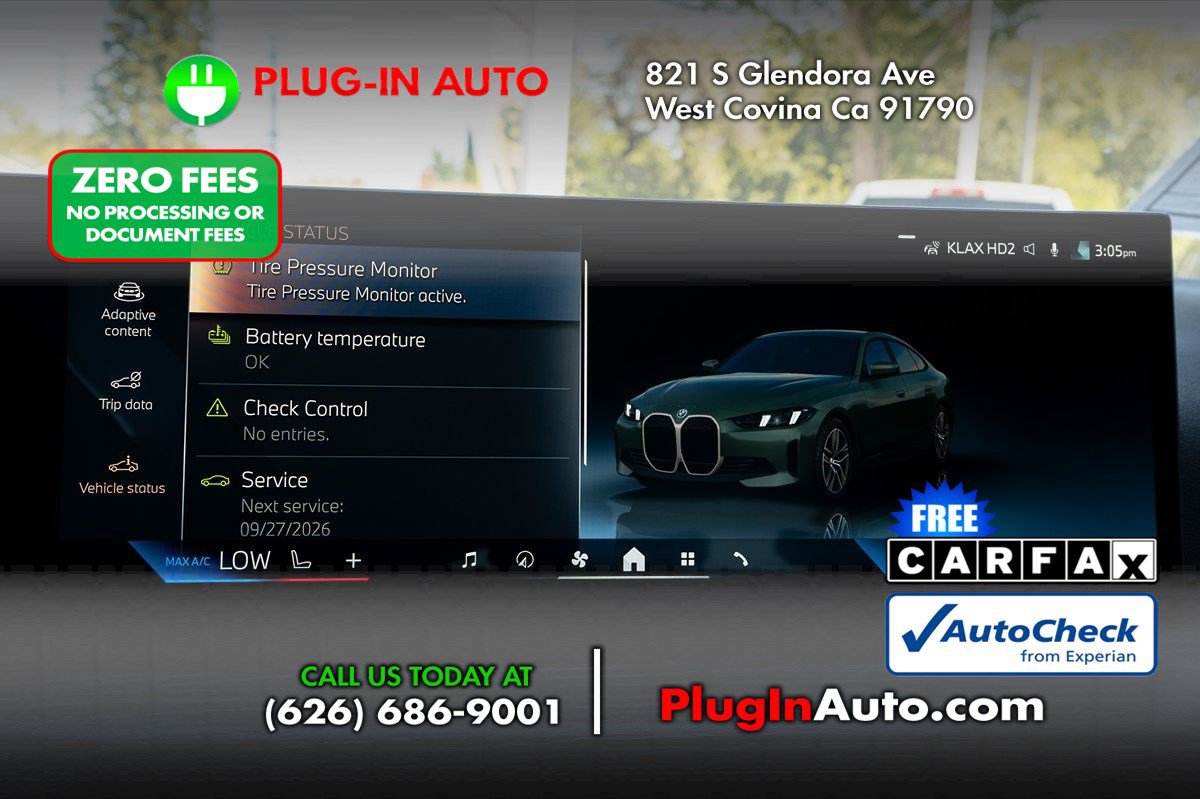 Used 2025 BMW i4 eDrive40 w/ M Sport Package RWD image 36