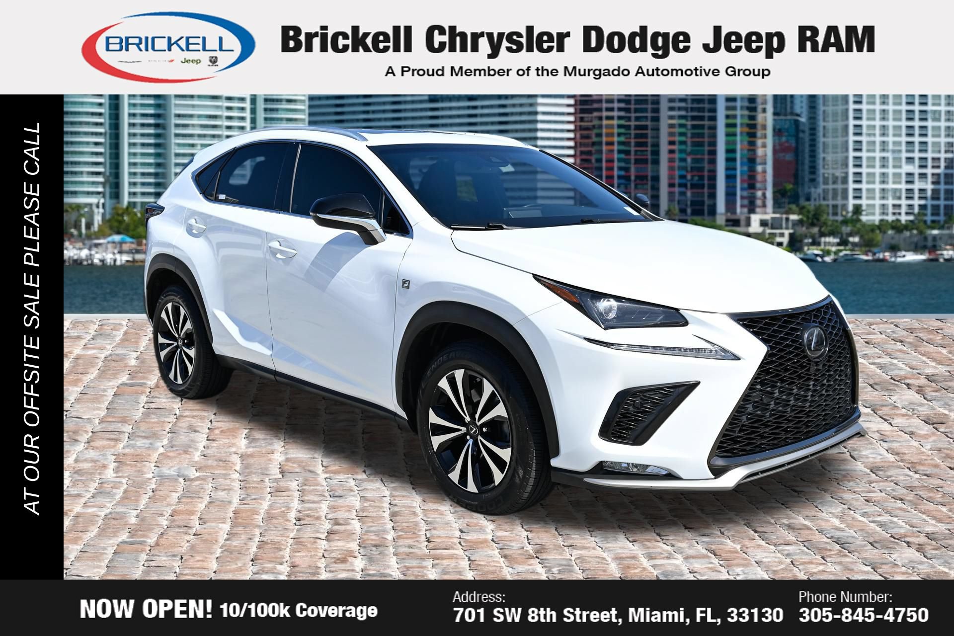 Used 2019 Lexus NX 300 F Sport w/ F Sport Premium Package AWD/4WD image 9