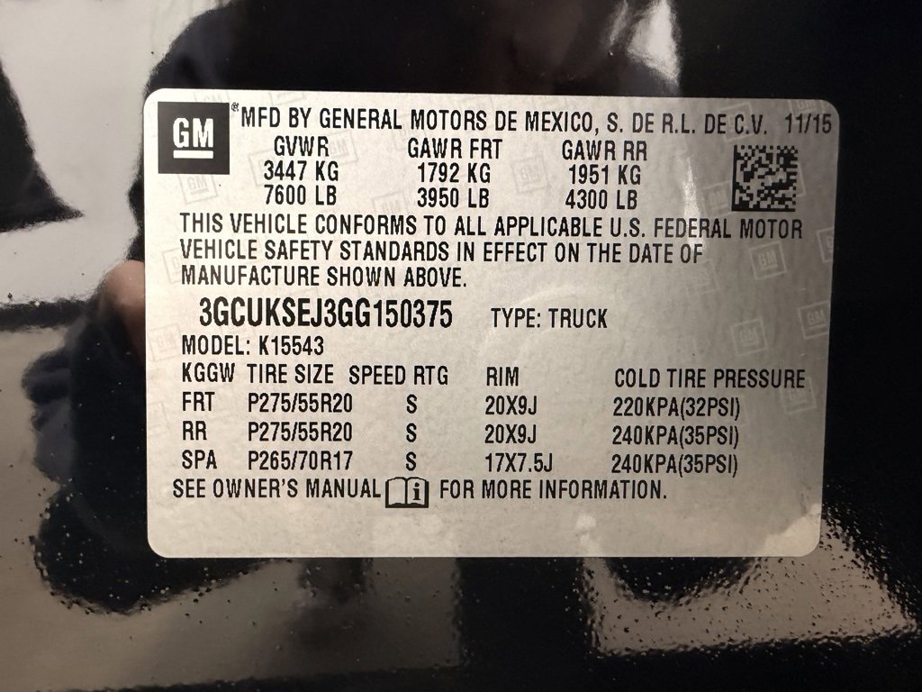 Used 2016 Chevrolet Silverado 1500 LTZ w/ Max Trailering Package image 27