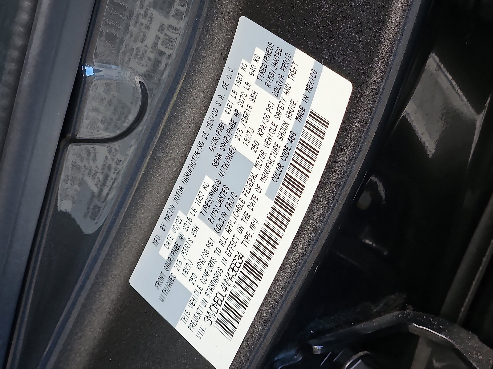 Used 2022 MAZDA CX-30 AWD 2.5 S w/ Premium Package image 28