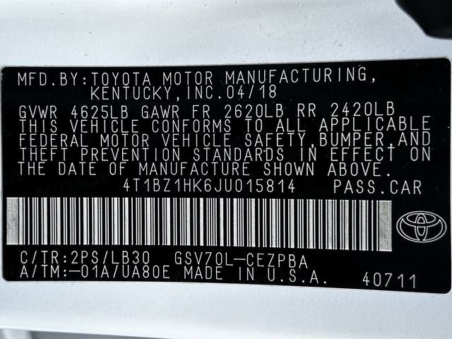 Used 2018 Toyota Camry XSE w/ Driver Assist Package FWD image 33