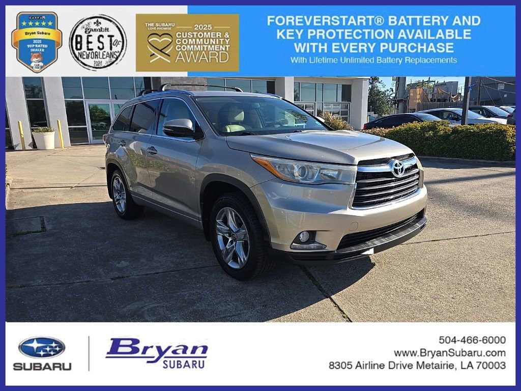 Used 2016 Toyota Highlander Limited image 1