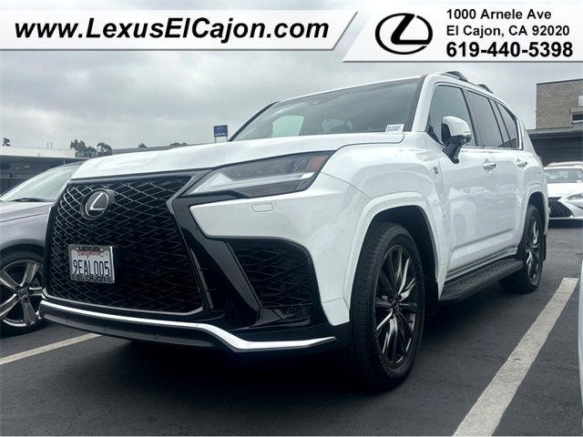 Certified 2022 Lexus LX 600 F Sport