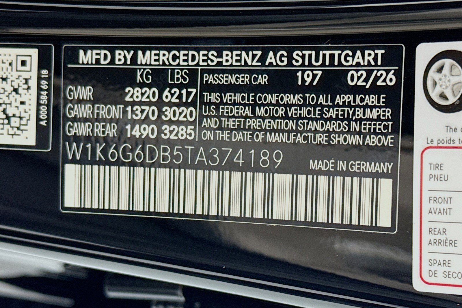 New 2026 Mercedes-Benz S 500 4MATIC image 25