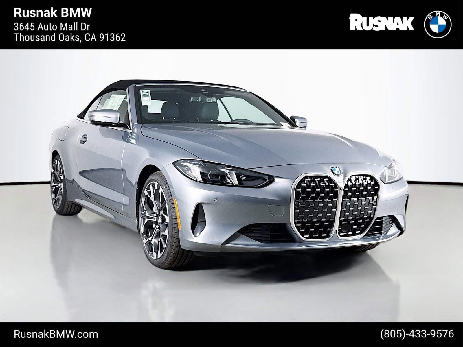 New 2026 BMW 430i Convertible w/ Premium Package RWD image 1