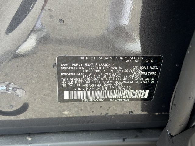 New 2026 Subaru Outback Premium AWD/4WD image 26