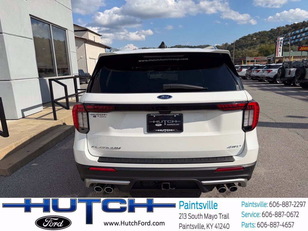 Used 2025 Ford Explorer Platinum w/ Ultimate Package AWD/4WD image 4
