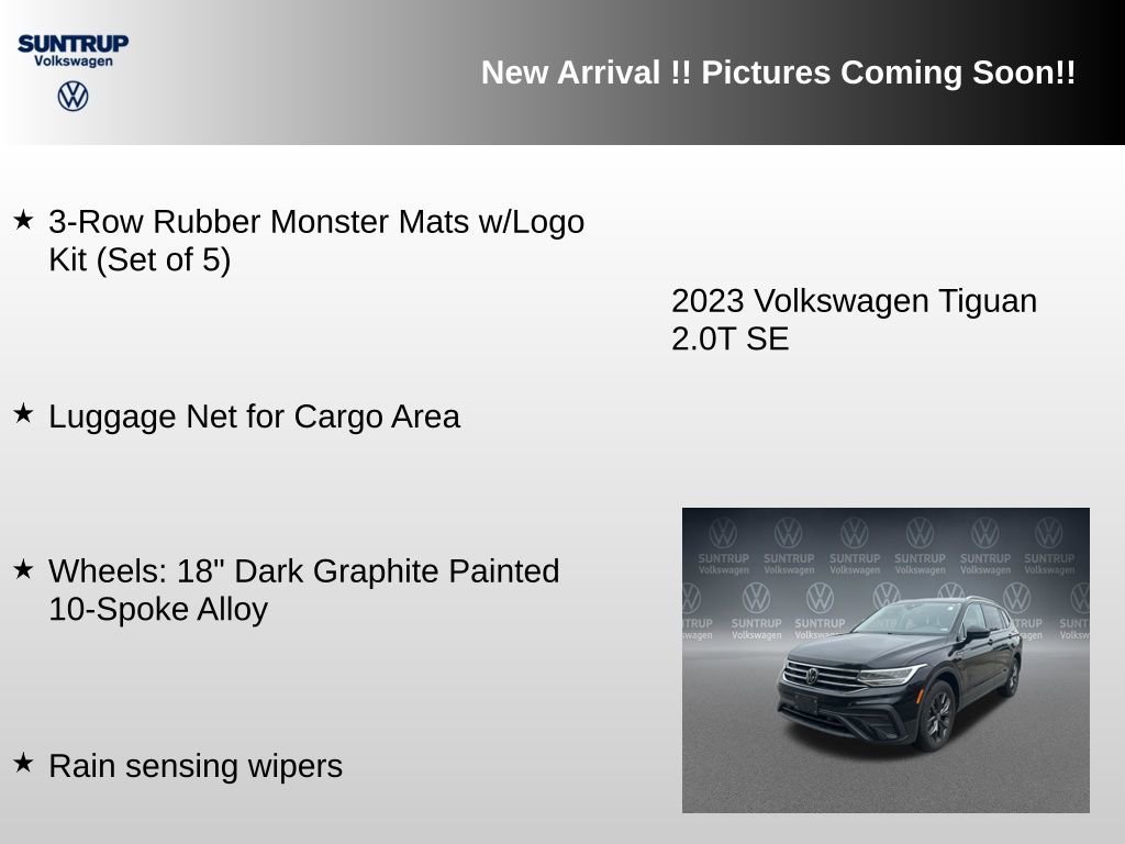 Used 2023 Volkswagen Tiguan SE FWD image 12