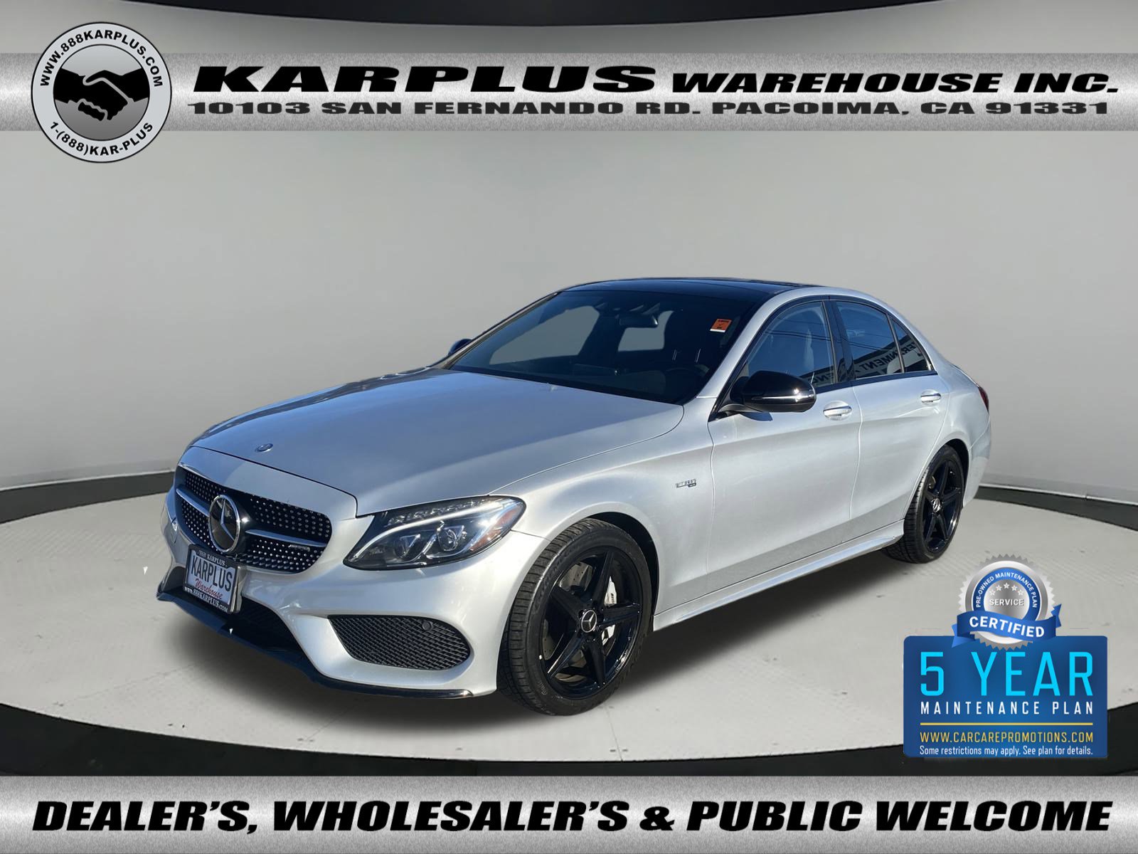 Used 2017 Mercedes-Benz C 43 AMG 4MATIC Sedan w/ Premium 4 Package