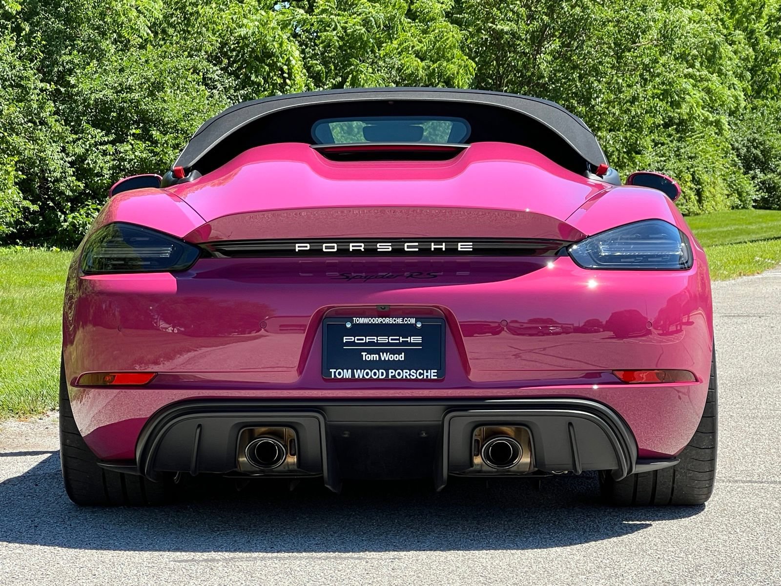 Certified 2024 Porsche 718 Boxster Spyder RS RWD image 8