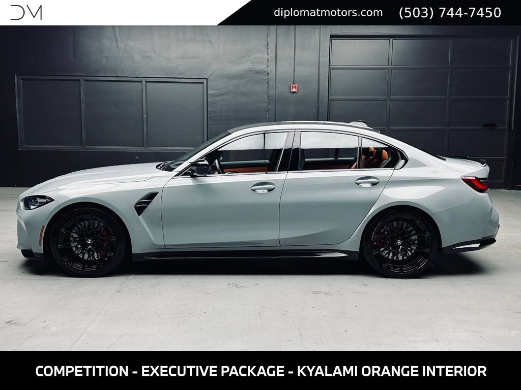 Used 2022 BMW M3 Competition w/ Executive Package AWD/4WD image 4