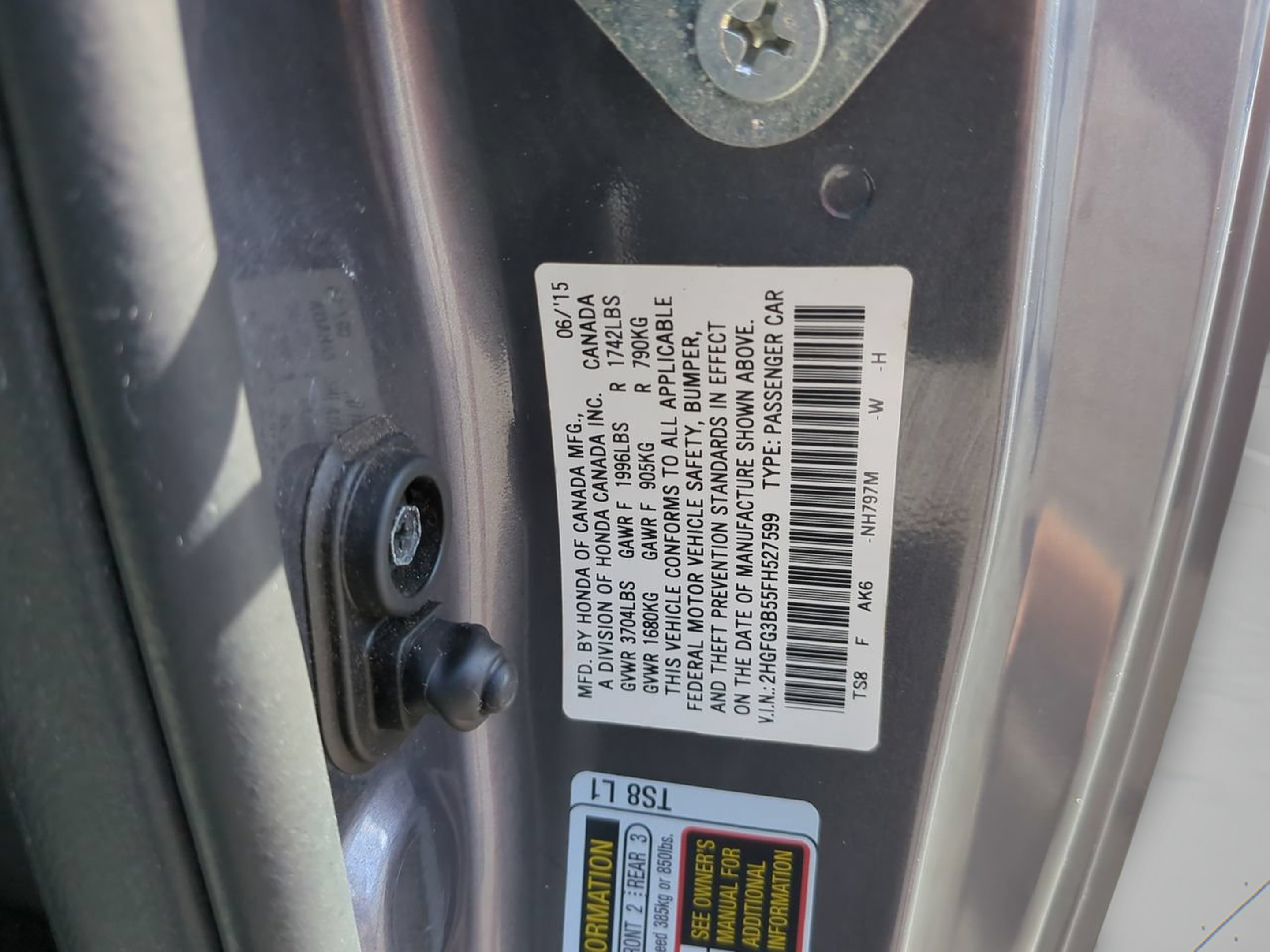 Used 2015 Honda Civic LX image 24