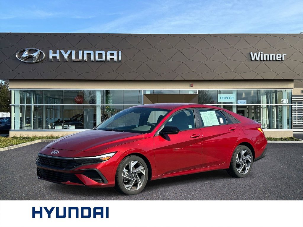 Certified 2025 Hyundai Elantra Sport