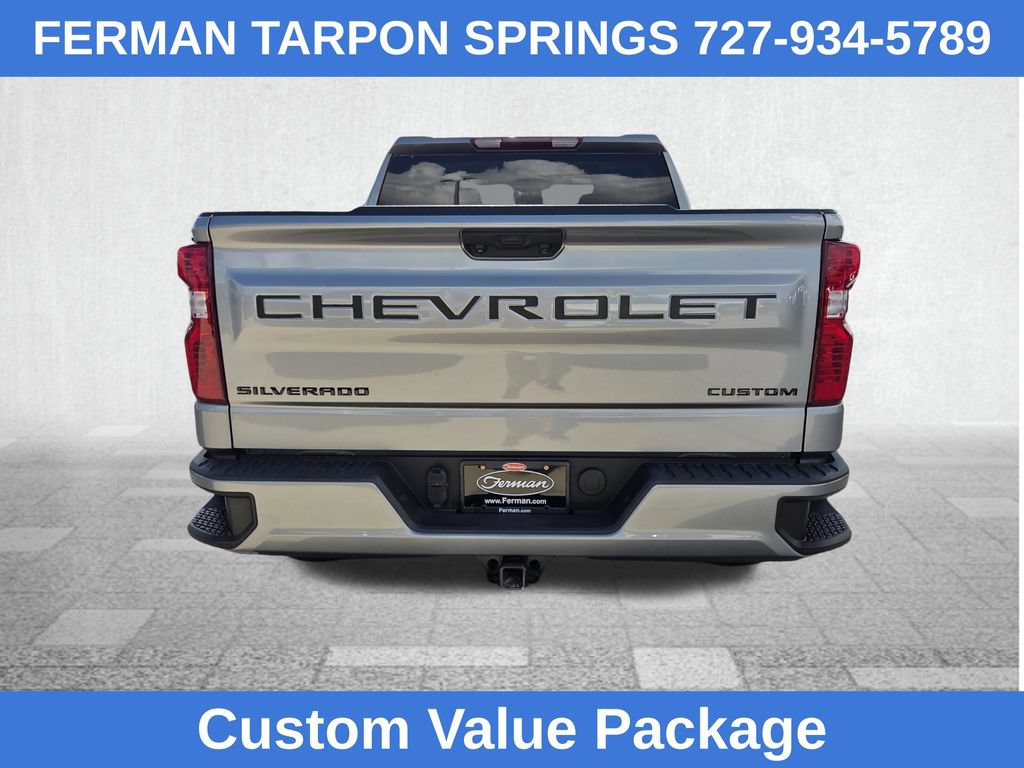 Certified 2024 Chevrolet Silverado 1500 Custom w/ Turbomax Blackout Package RWD image 10