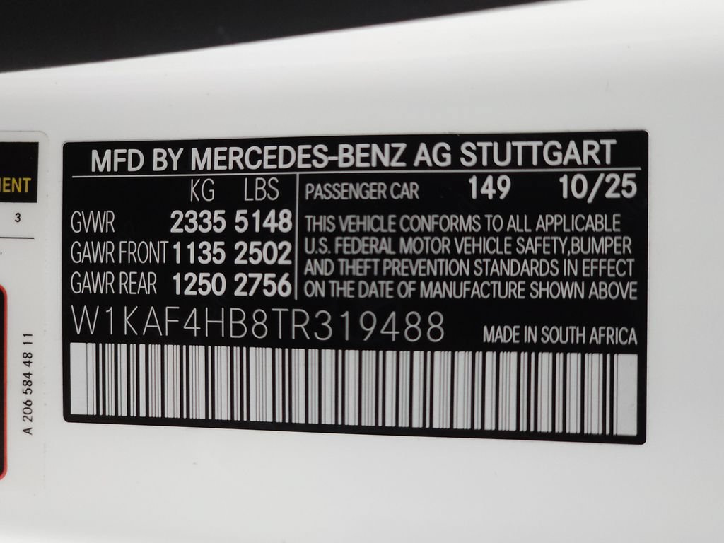 Certified 2026 Mercedes-Benz C 300 4MATIC Sedan image 33