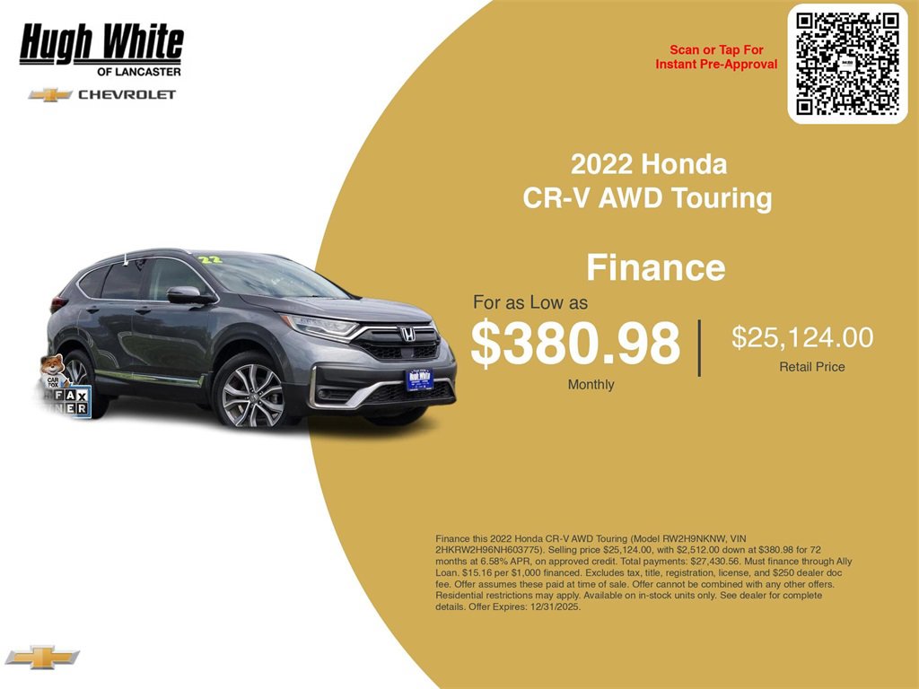 Used 2022 Honda CR-V Touring image 3