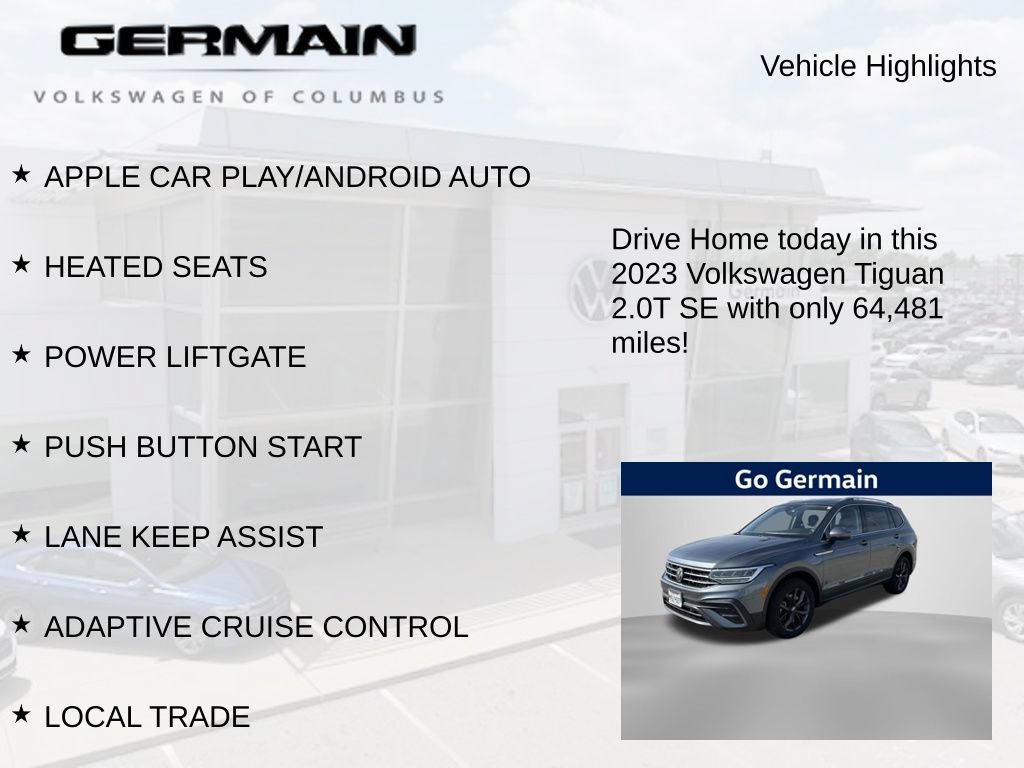 Used 2023 Volkswagen Tiguan SE FWD image 4