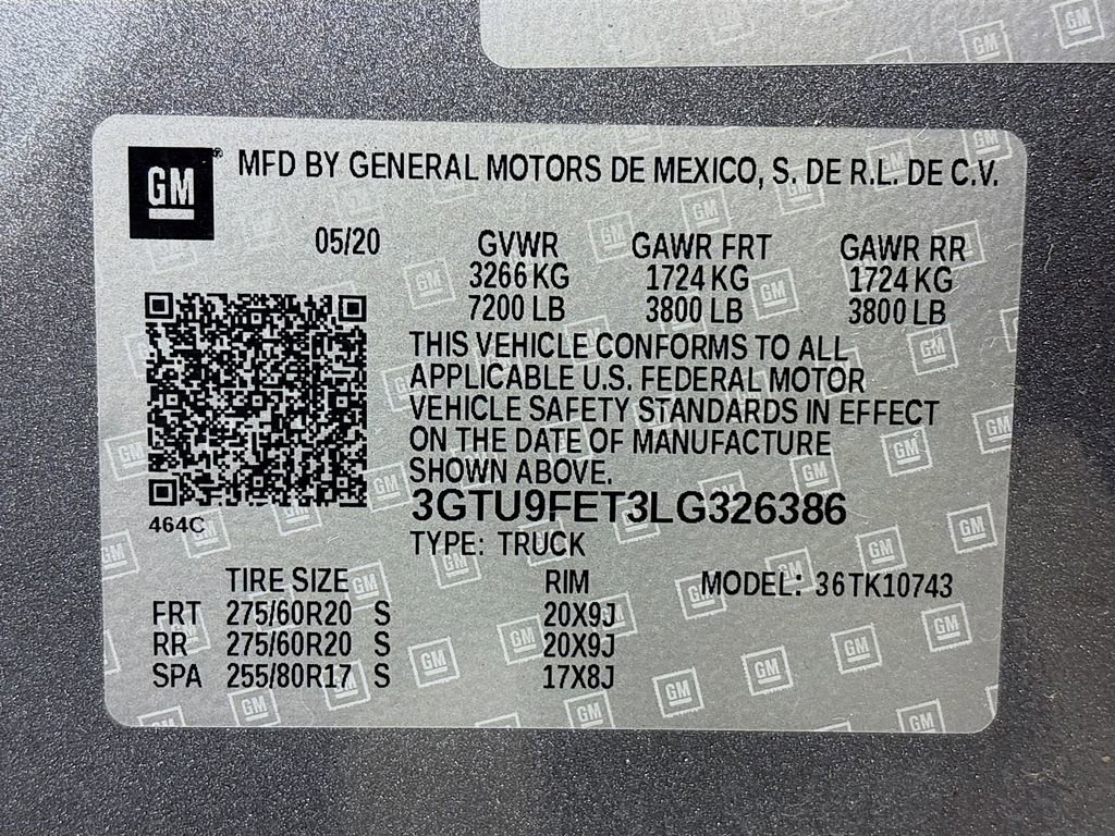 Used 2020 GMC Sierra 1500 Denali w/ Technology Package image 36