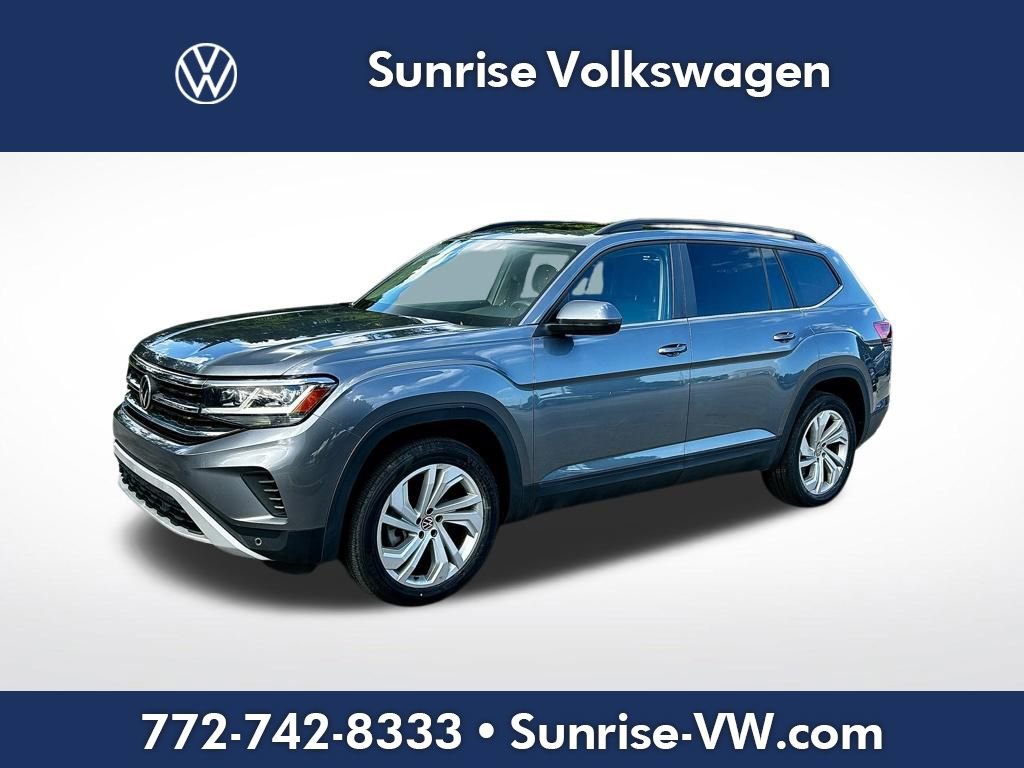 Used 2022 Volkswagen Atlas SE w/ Panoramic Sunroof Package