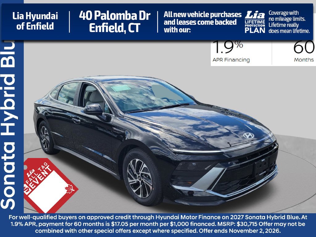 New 2026 Hyundai Sonata Blue FWD 360° Tour