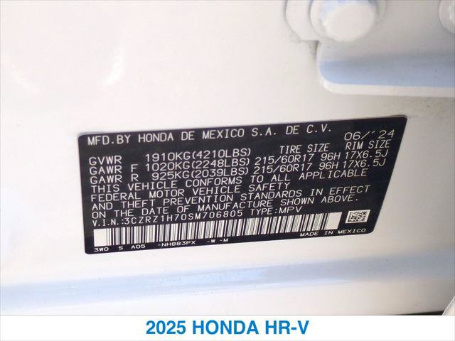 Used 2025 Honda HR-V EX-L image 26