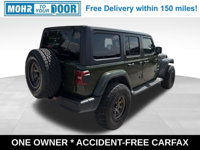 Used 2022 Jeep Wrangler Unlimited Sahara w/ LED Lighting Group AWD/4WD image 6