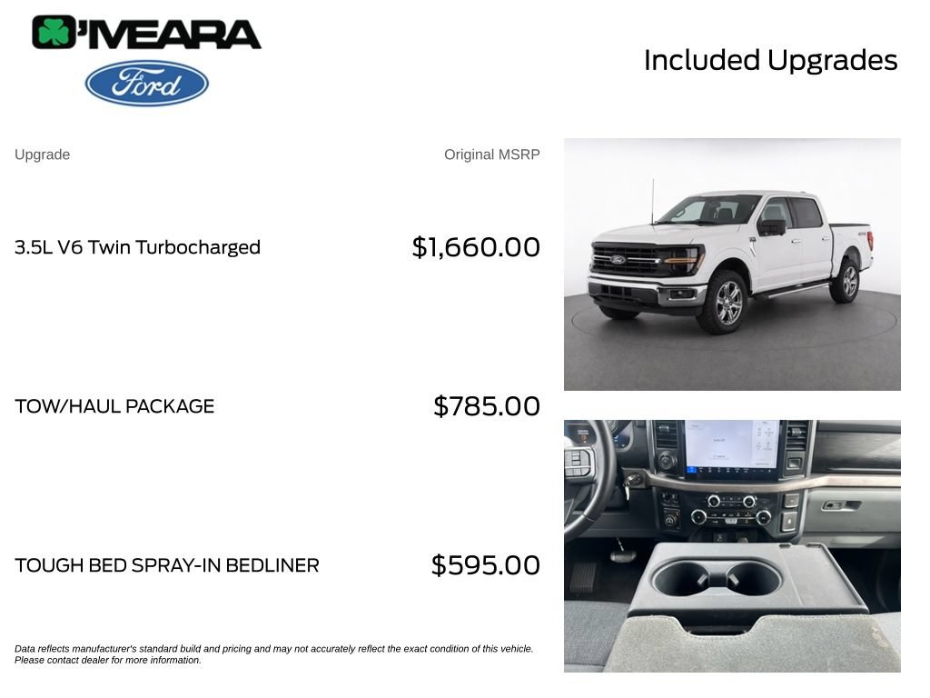 Used 2024 Ford F150 XLT w/ Tow/Haul Package AWD/4WD image 4