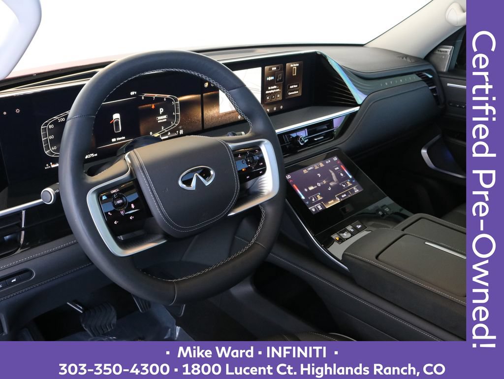 Certified 2025 INFINITI QX80 Sensory w/ Premium Cargo Package AWD/4WD image 8