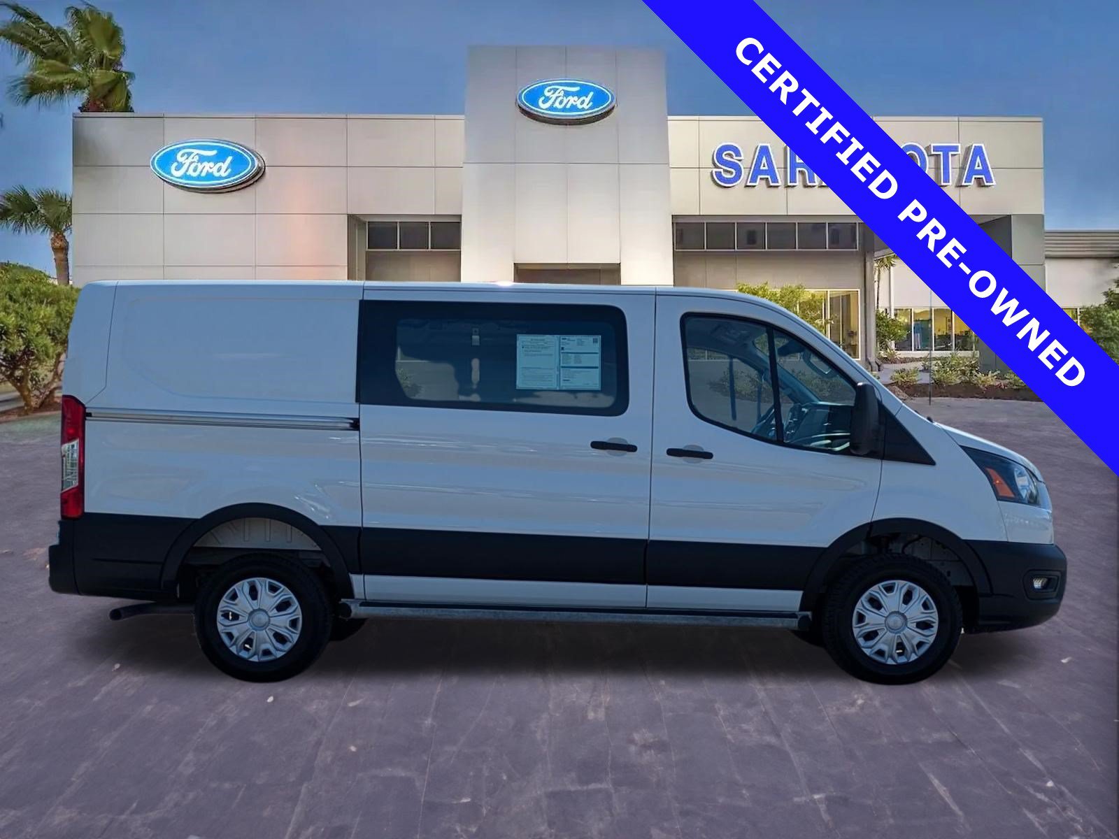 Certified 2025 Ford Transit 250 Low Roof w/ Exterior Upgrade Package RWD video 1