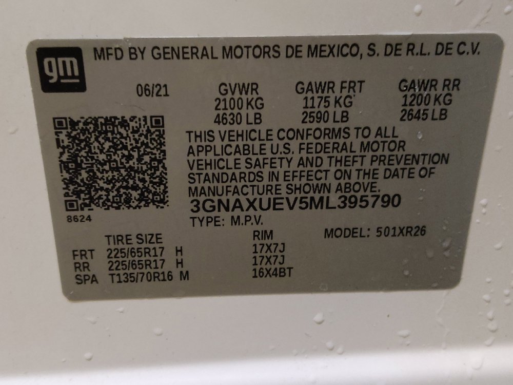 Used 2021 Chevrolet Equinox LT AWD/4WD image 33