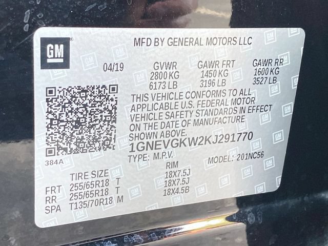 Used 2019 Chevrolet Traverse LT w/ LPO, Floor Liner Package AWD/4WD image 32