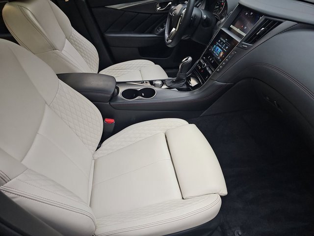 Used 2023 INFINITI Q50 Red Sport 400 w/ Black Opal Edition image 8