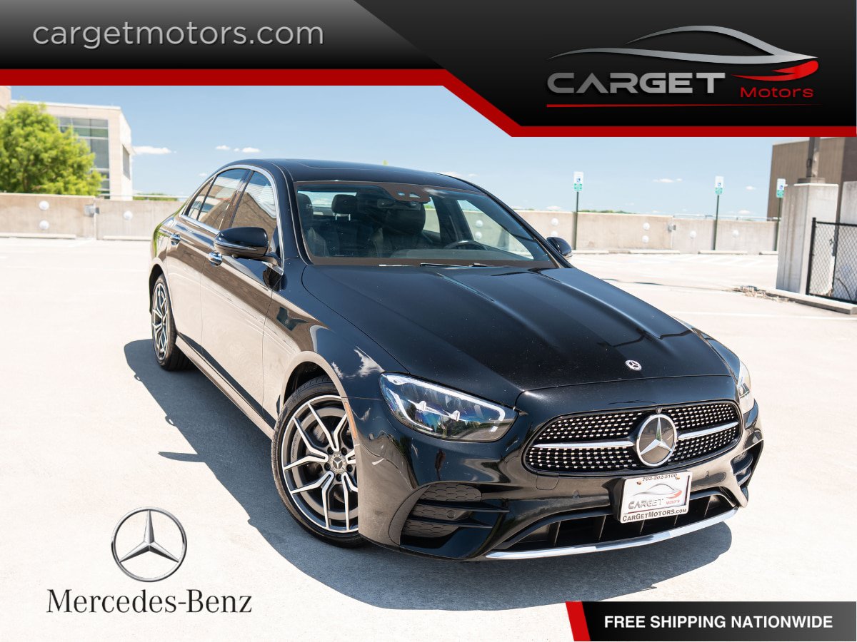 Used 2021 Mercedes-Benz E 350 4MATIC Sedan w/ Premium Package image 1