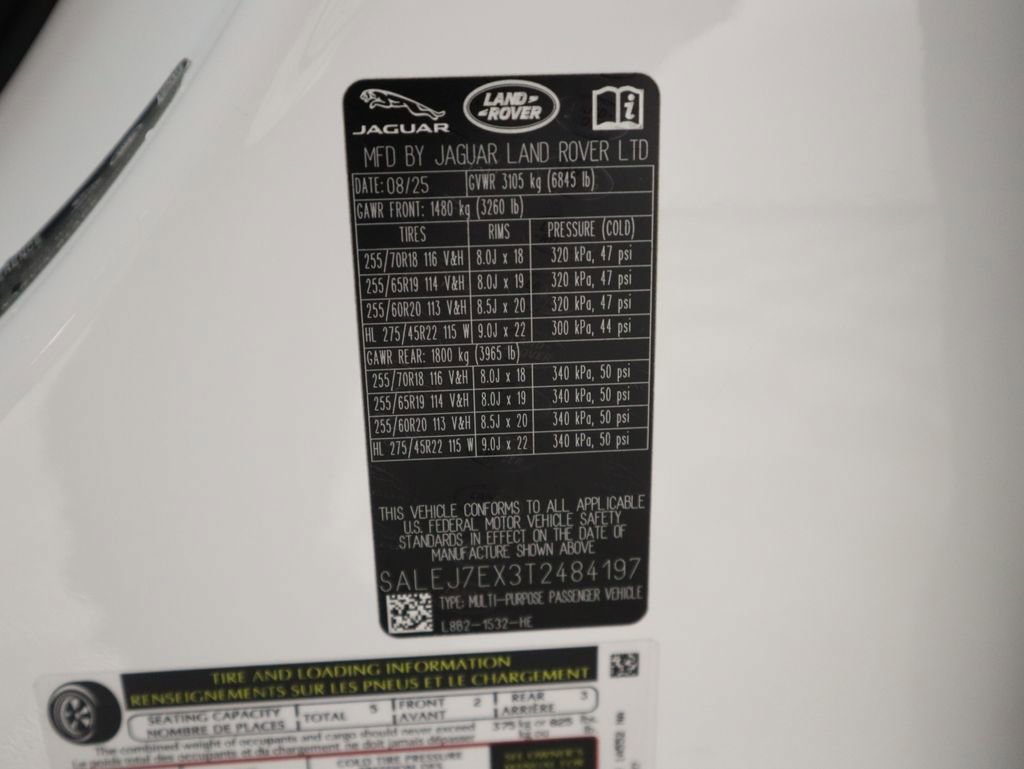 New 2026 Land Rover Defender 110 S image 32