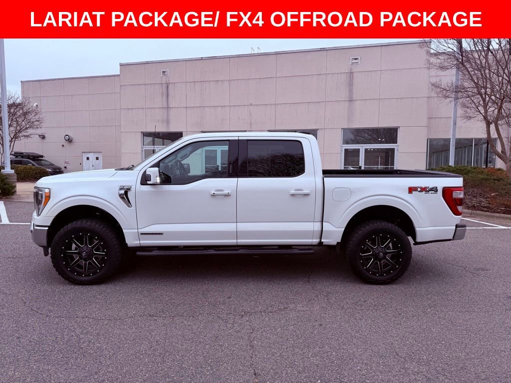 Used 2021 Ford F150 Lariat w/ Equipment Group 501A Mid image 4