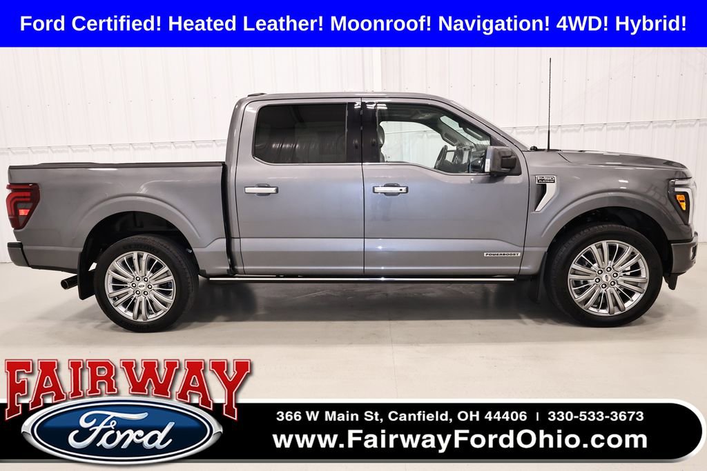 Certified 2024 Ford F150 Platinum w/ Equipment Group 703A Plus