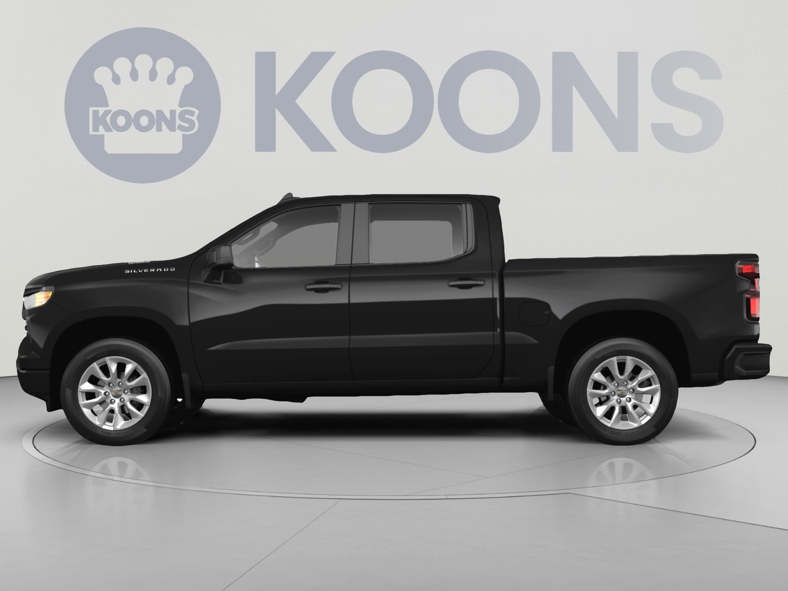 New 2026 Chevrolet Silverado 1500 Custom w/ Turbomax Blackout Package AWD/4WD image 2