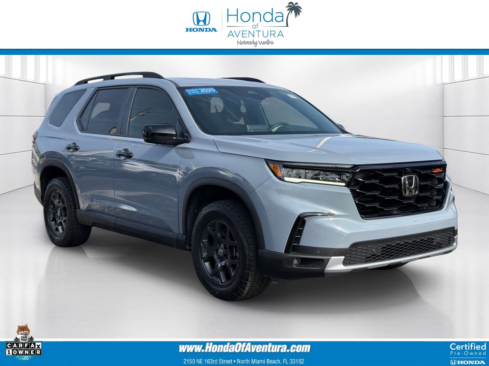 Certified 2025 Honda Pilot TrailSport