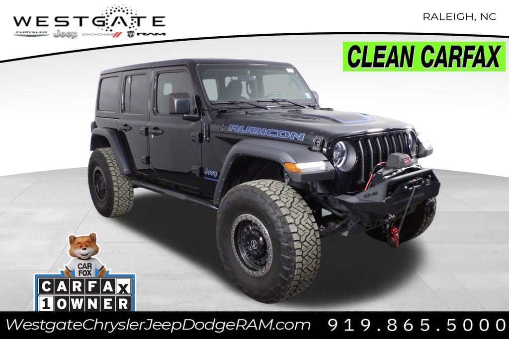 Used 2023 Jeep Wrangler Unlimited Rubicon 4xe w/ Cold Weather Group