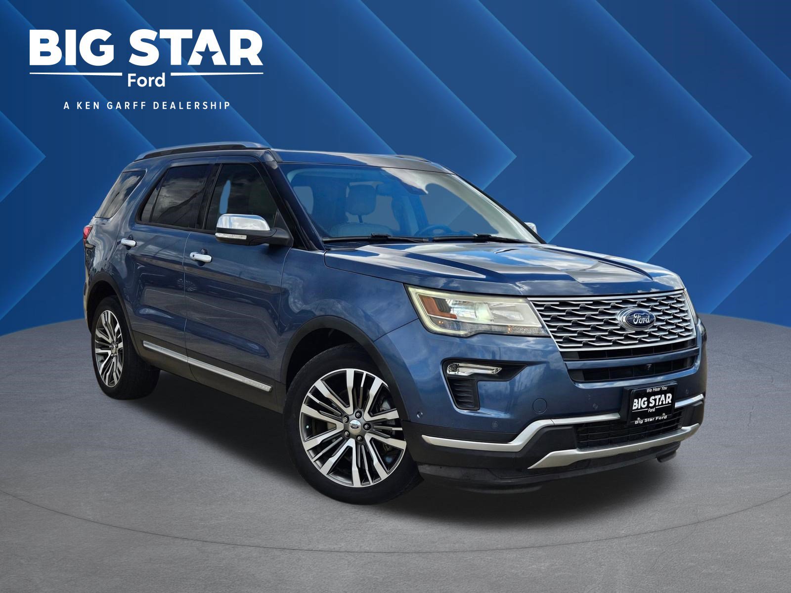 Used 2019 Ford Explorer Platinum image 1