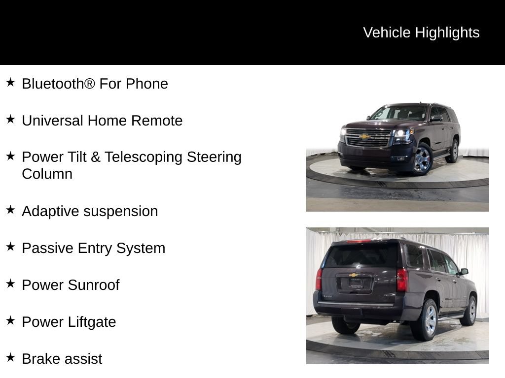 Used 2015 Chevrolet Tahoe LTZ AWD/4WD image 38