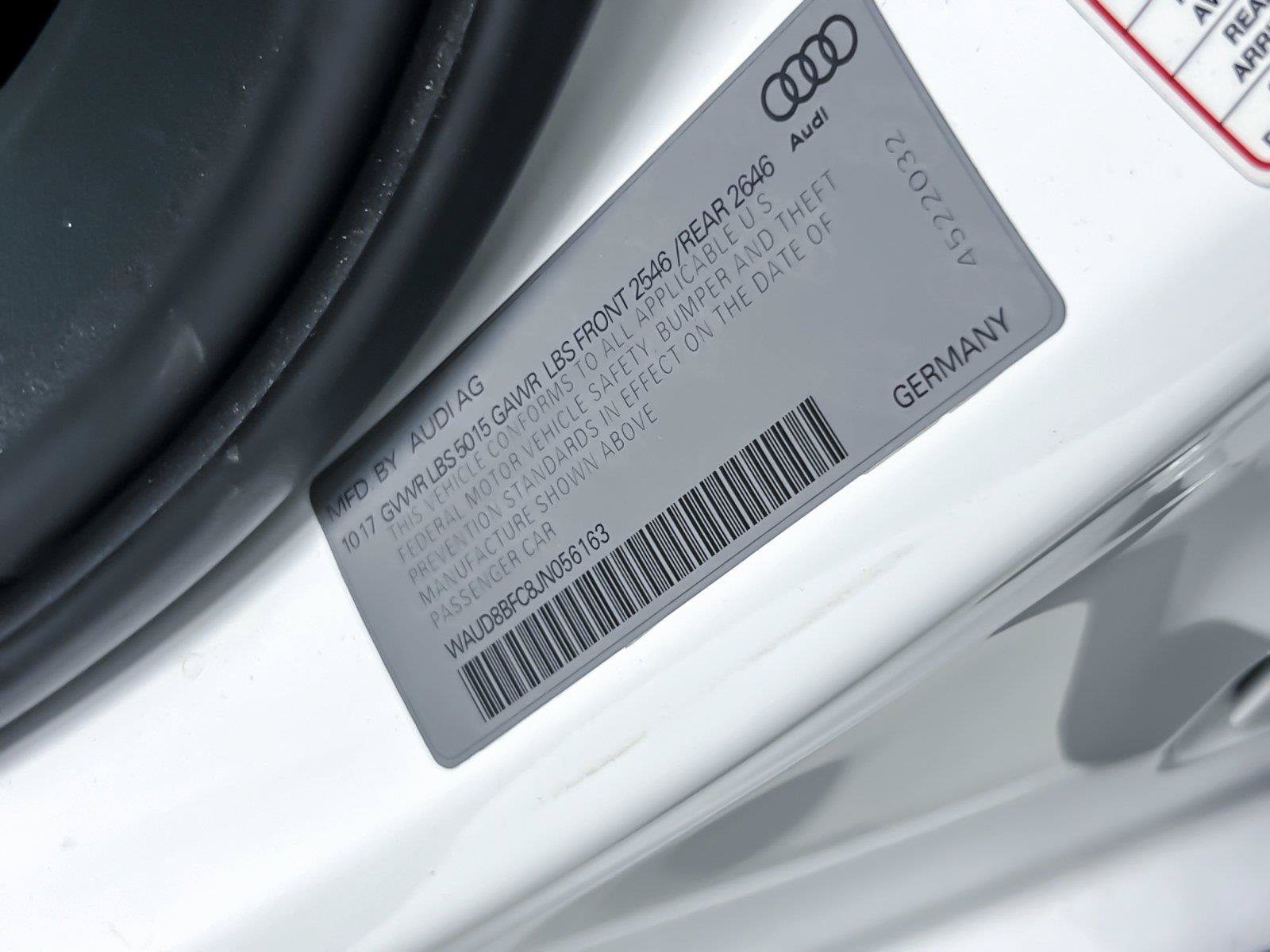 Used 2018 Audi A6 2.0T Premium Plus w/ Premium Plus Package FWD image 27