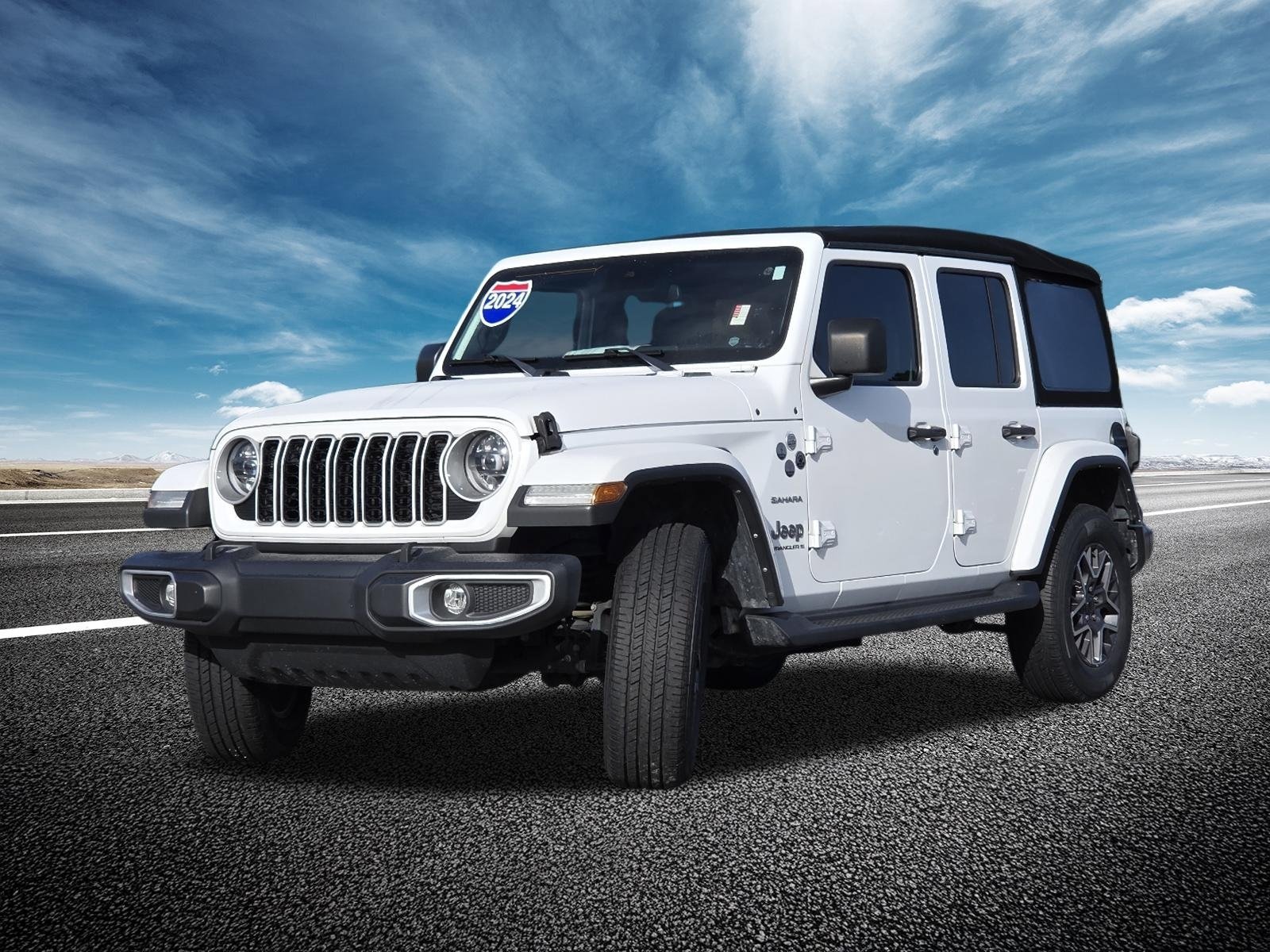 Used 2024 Jeep Wrangler Unlimited Sahara w/ Safety Group AWD/4WD image 12