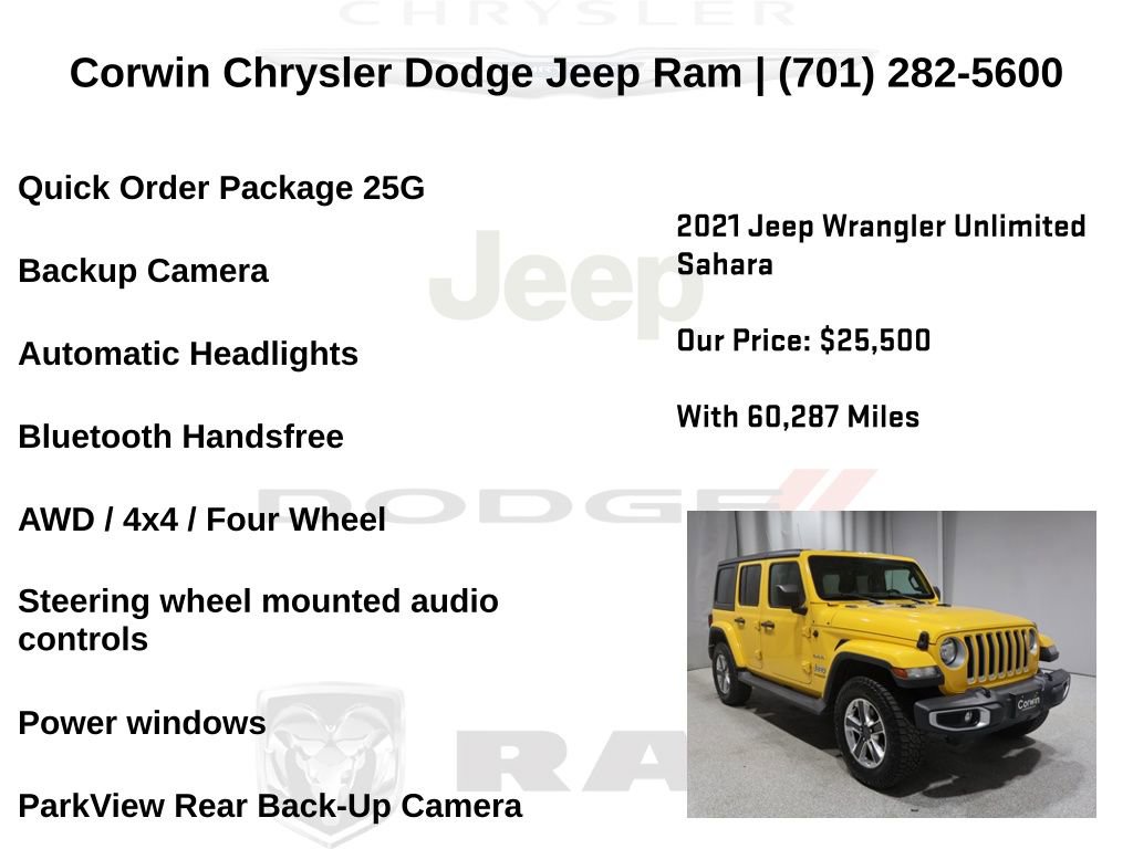 Used 2021 Jeep Wrangler Unlimited Sahara image 6